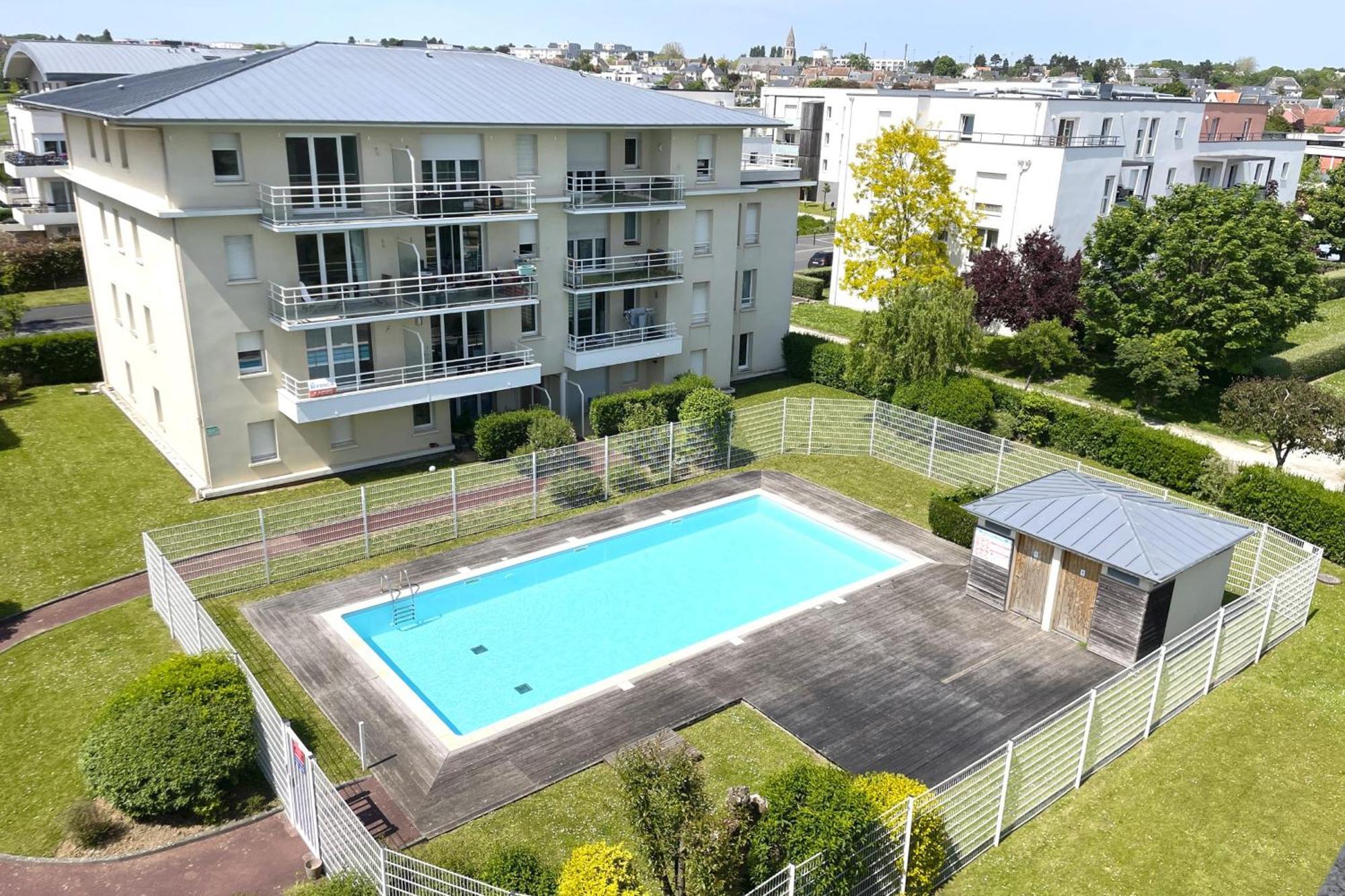 Le Rooftop - Terrasse - Parking - Piscine Caen Exteriör bild