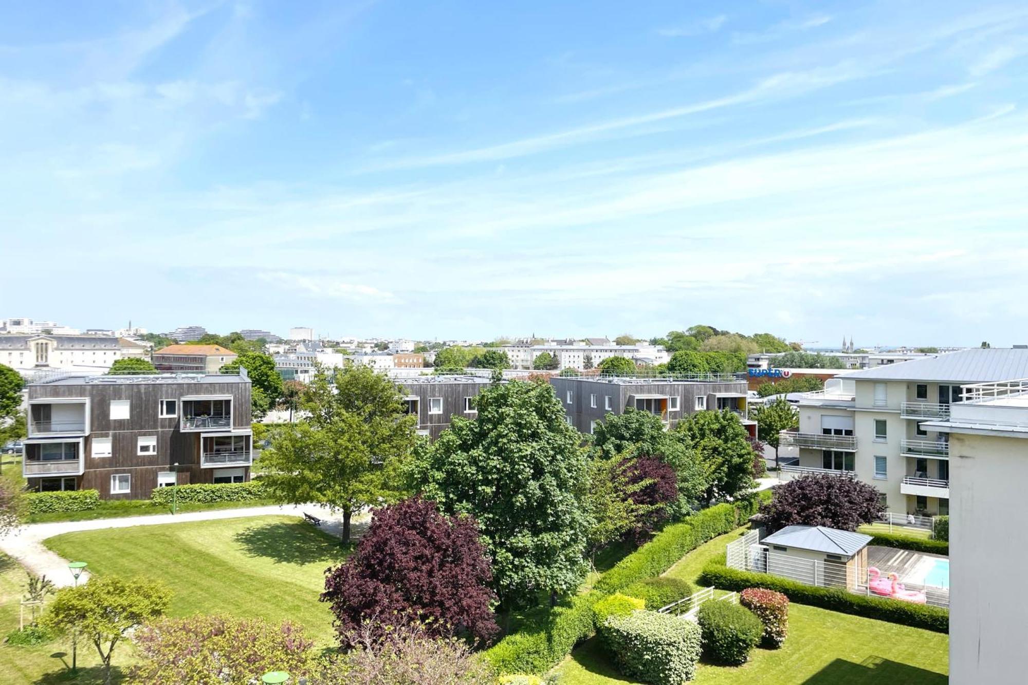 Le Rooftop - Terrasse - Parking - Piscine Caen Exteriör bild